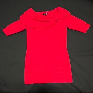 Red, XXS, Le Chateau top.